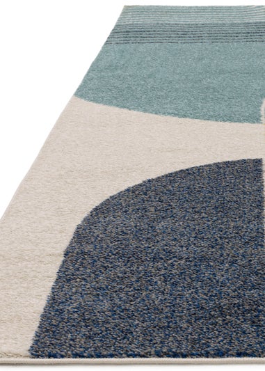 Asiatic Muse Blue Retro Rug