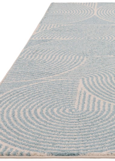 Asiatic Muse Blue Swirl Rug