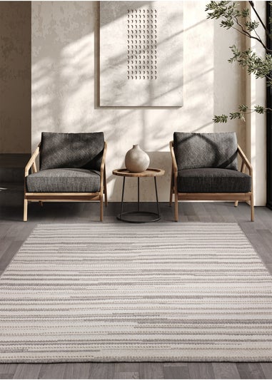 Asiatic Camber Stripe Grey Rug