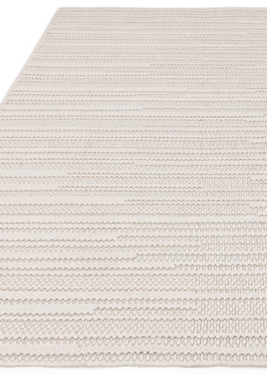 Asiatic Camber Stripe Ivory Rug