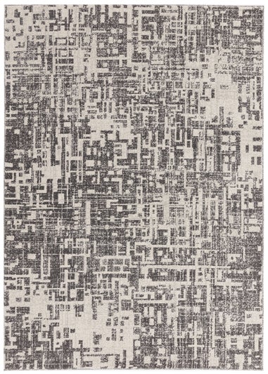 Asiatic Abstract Grey Rug