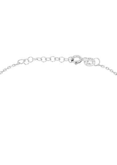 Golden Moments Sterling Silver CZ Butterfly Bracelet