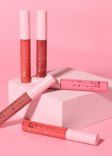 Q-KI Lip Collection 5 Piece Lip Gloss Gift Set