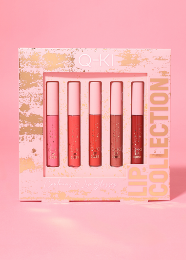 Q-KI Lip Collection 5 Piece Lip Gloss Gift Set