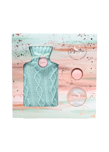 The Kind Edit Co. Signature Hot Water Bottle Gift Set