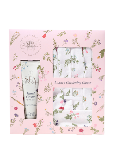 The Kind Edit Co. Spa Botanique Garden Glove Gift Set