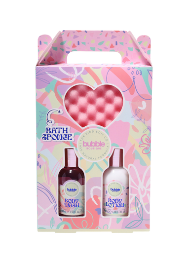 The Kind Edit Co. Bubble Boutique Lather & Soak Gift Set