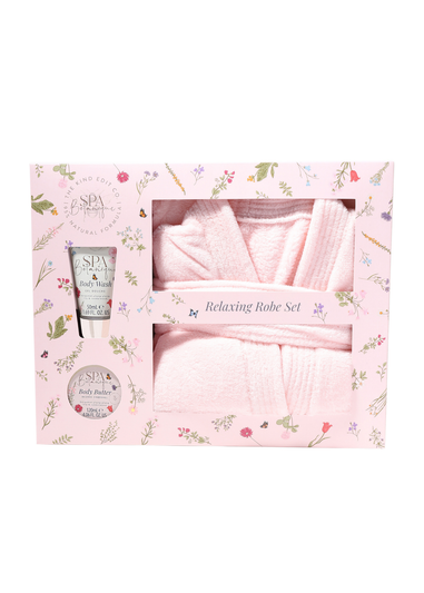 The Kind Edit Co. Spa Botanique Robe Gift Set