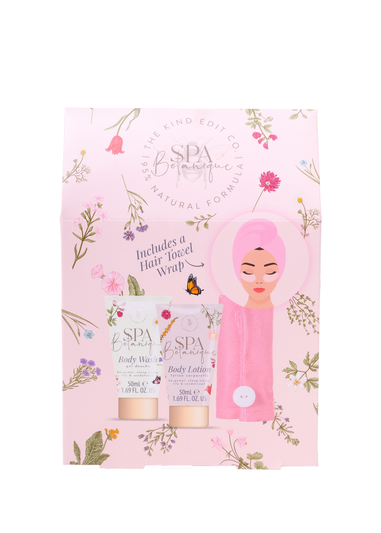 The Kind Edit Co. Spa Botanique Shower Pamper Gift Set