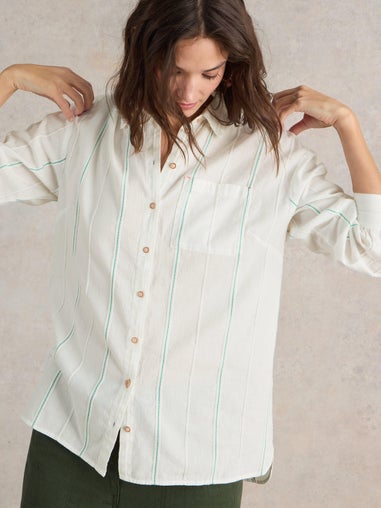 Langgeschnittene Bluse Laurel