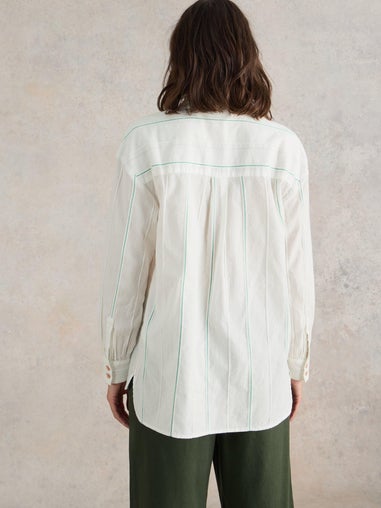 Langgeschnittene Bluse Laurel