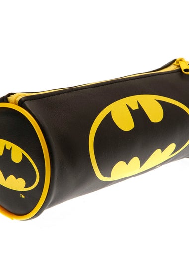 Batman Black Barrel Pencil Case