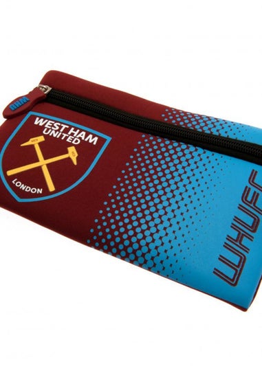 West Ham United FC Red/Blue Pencil Case