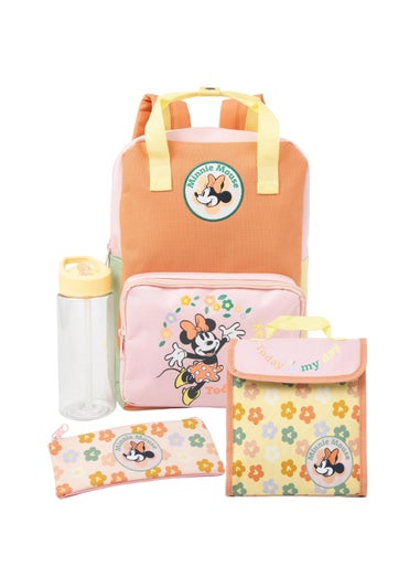 Disney Multi Minnie Mouse Backpack Set