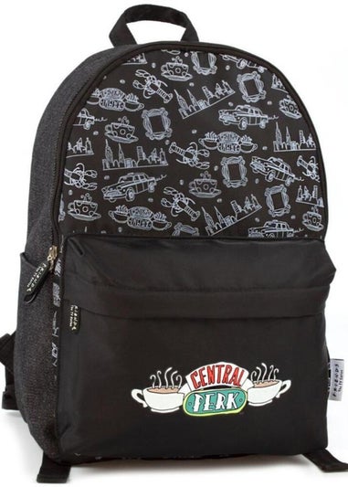 Friends Black Central Perk Backpack