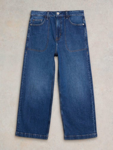 Tia 7/8-Jeans mit weitem Bein