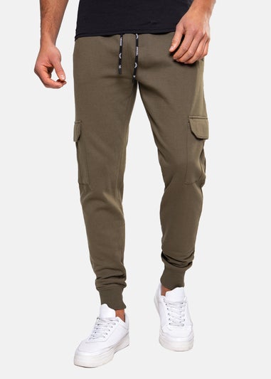 Threadbare Khaki Stefan Cargo Style Joggers