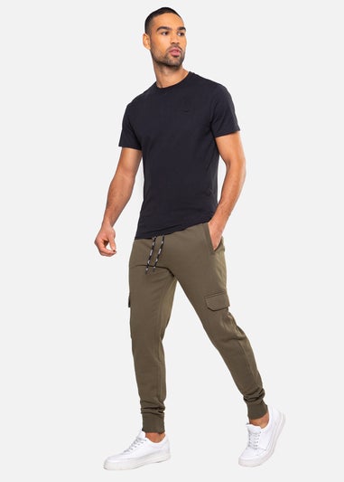 Threadbare Khaki Stefan Cargo Style Joggers