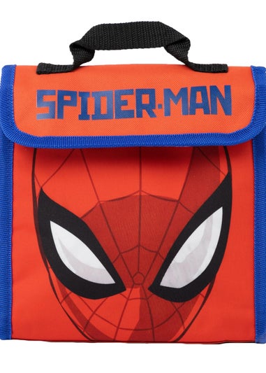 Spiderman Kids Red Backpack Set (Pack of 4)