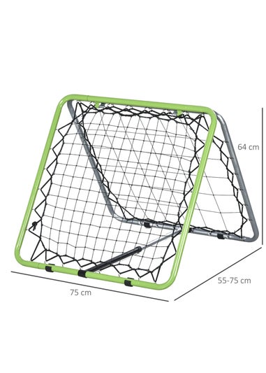 HOMCOM Football Training Net