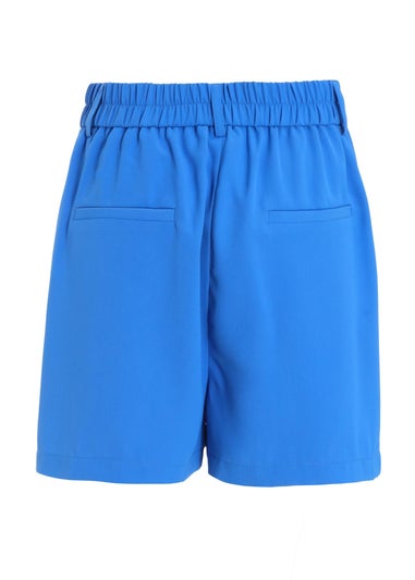 Quiz Blue Tailored Shorts