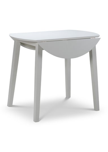 Julian Bowen Coast Grey Dropleaf Table (75 x 90 x 90cm)