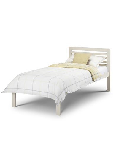 Julian Bowen White Slocum Bed (90cm 90 x 100 x 195cm)