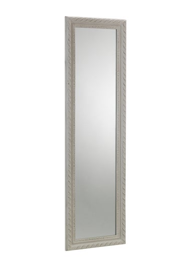 Julian Bowen White Allegro Dress Mirror (128 x 38 x 3cm)