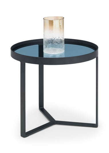 Julian Bowen Black Loft Lamp Table (45 x 50 x 50cm)