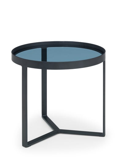 Julian Bowen Black Loft Lamp Table (45 x 50 x 50cm)