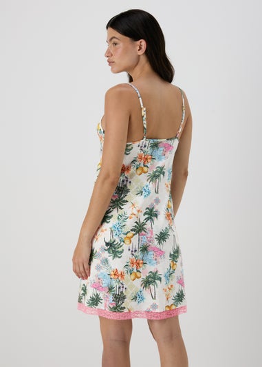 Tropical Print Soft Touch Nightie