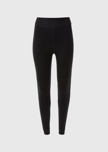 Black Lightweight Fleece Leggings