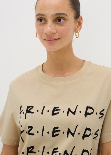 Cream Friends Graphic T-Shirt