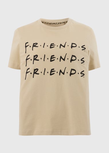 Cream Friends Graphic T-Shirt