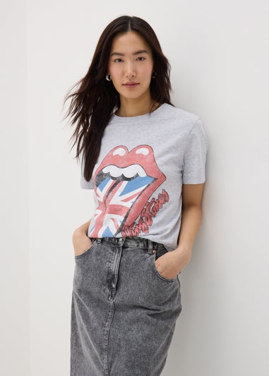 Rolling Stones Grey Band T-Shirt