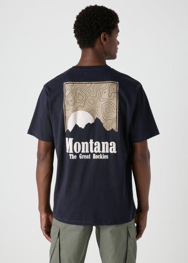 Navy Montana T-Shirt