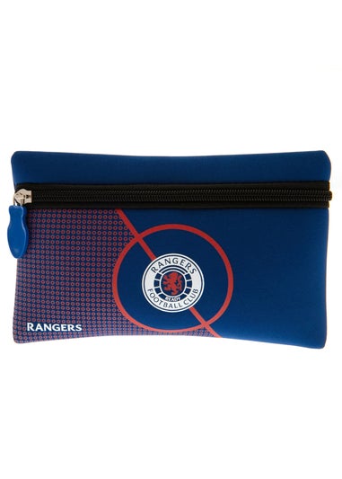 Rangers FC Blue Crest Pencil Case