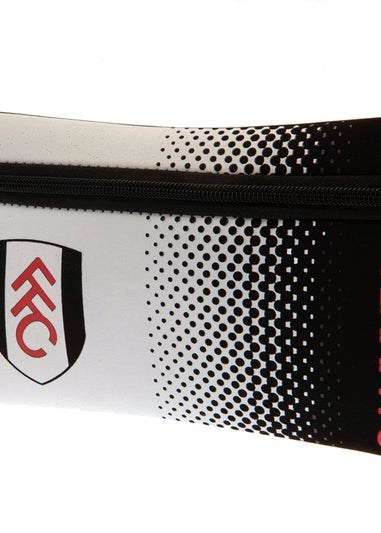 Fulham FC Black/White Crest Pencil Case