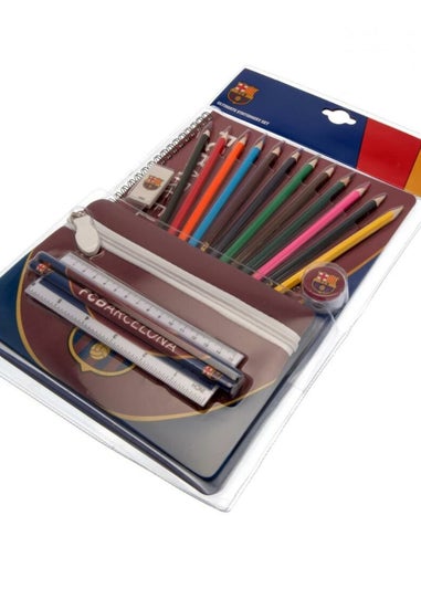 FC Barcelona Maroon School Supply Set