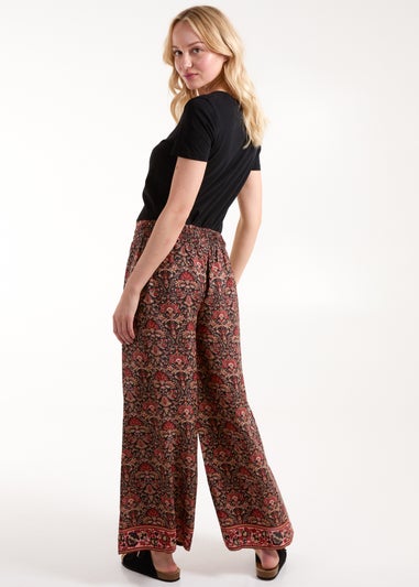 Blue Vanilla Red Wrap Trousers