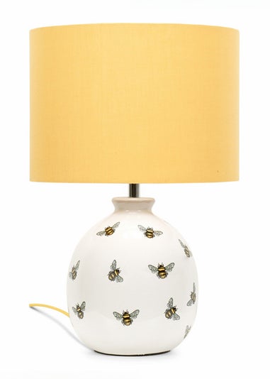 ValueLights Jayne Bee Ceramic Table Lamp (42.5cm x 28cm x 28cm)