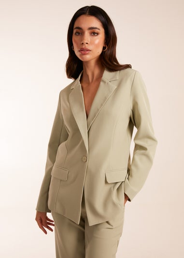 Blue Vanilla Green Suit Jacket