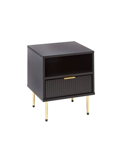 Lloyd Pascal Black Venice Side Table