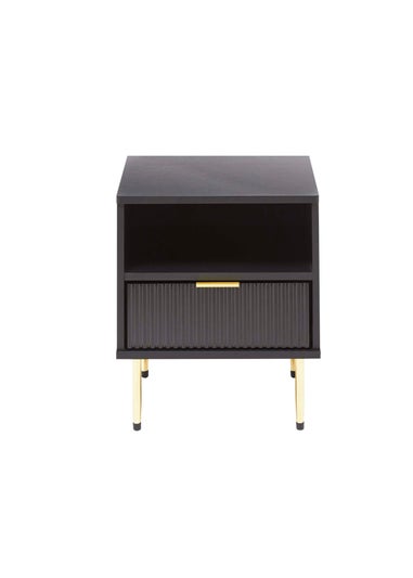 Lloyd Pascal Black Venice Side Table