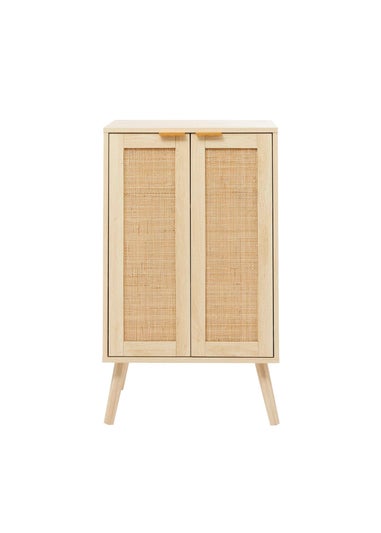 Lloyd Pascal Natural Abbey Rattan 2 Door Cabinet
