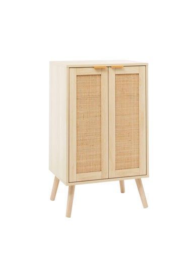 Lloyd Pascal Natural Abbey Rattan 2 Door Cabinet
