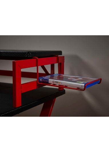 Lloyd Pascal Black/Red Dainton Desk