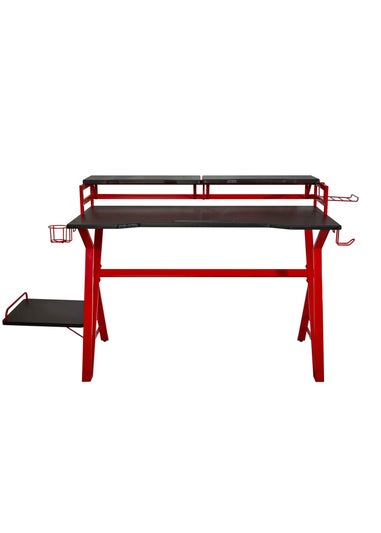 Lloyd Pascal Black/Red Dainton Desk