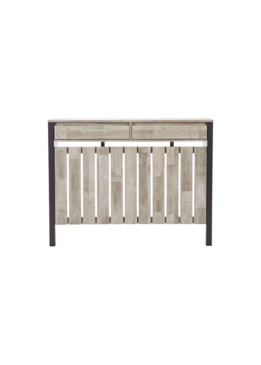 Lloyd Pascal Grey Madley Radiator Cover with 2 Drawers