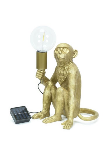 ValueLights Gold George Solar Light (35.5cm x 22cm x 23cm)